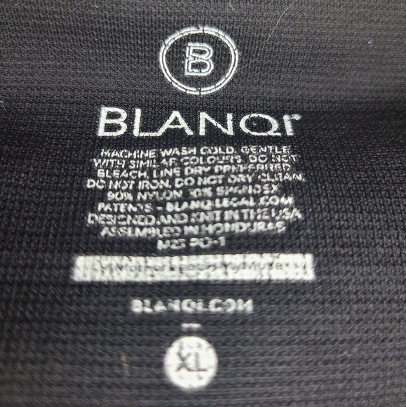 BLANQI Black Maternity Compression Leggings - Picture 5 of 7
